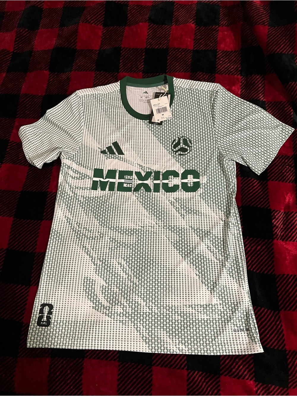 adidas Mexico FIFA World Cup National Team AeroReady Soccer Jersey Men's Medium